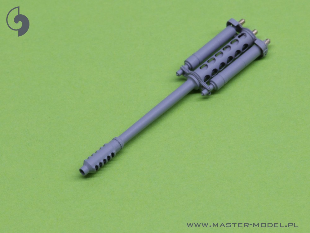 AM-48-125: AH-64 Apache - M230 Chain Gun barrel (30mm), Pitot Tubes and  tail antenna (resin, PE and turned parts) - Master