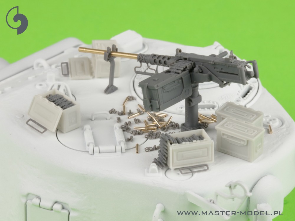 Legend Productions 1/35 Scale IDF Tank .50 Cal Machine Gun Set #3 (2 Guns) - Resin Kit LF1309
