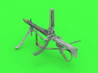 トイガン mgc transparent model gun GM-35-024: MG-42 - German Machine Gun (7.92mm) - complete gun incl